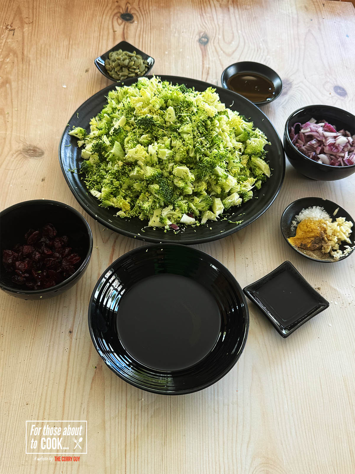 Ingredients for the recipe. 