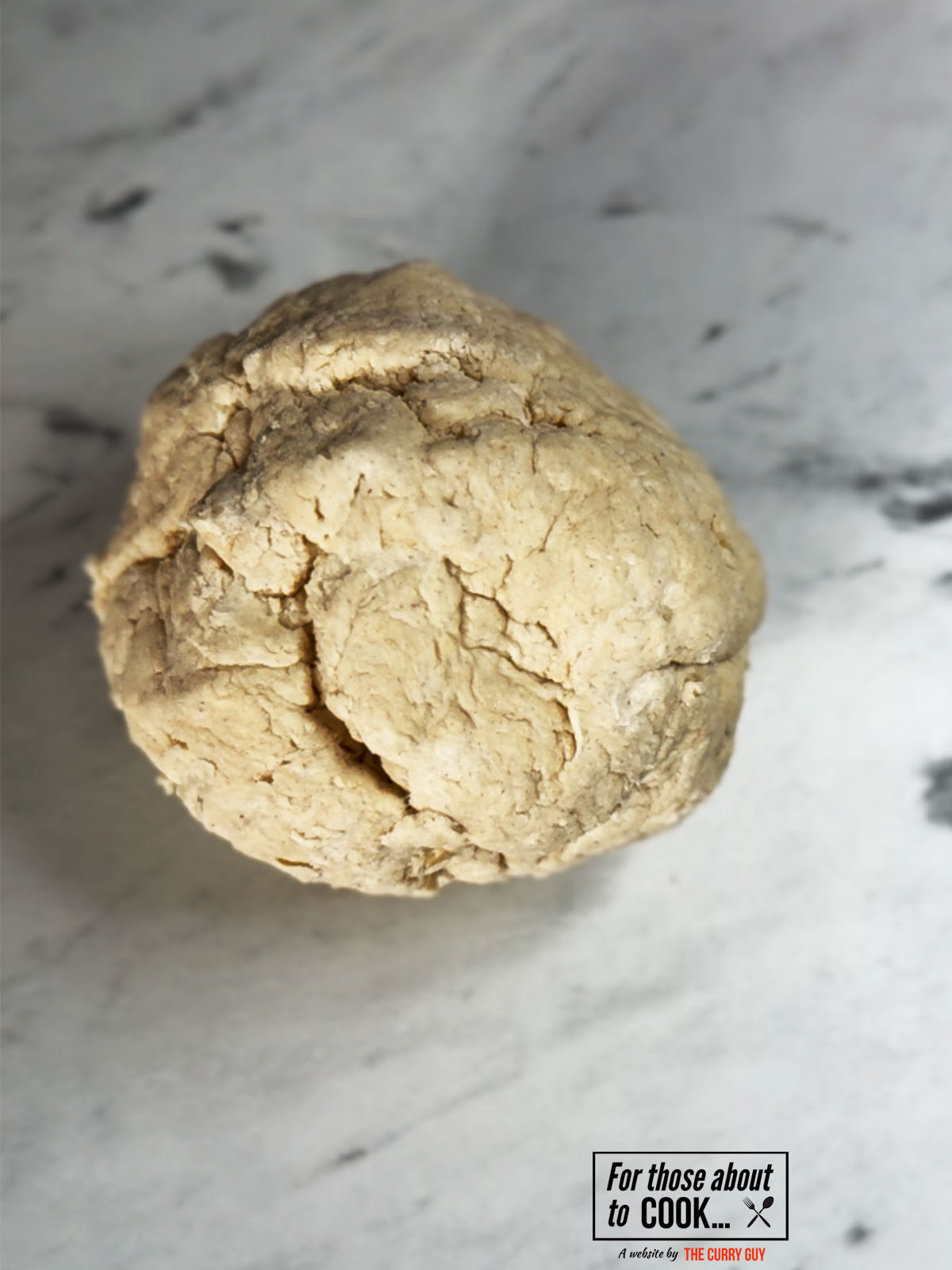 doughball formed for the flatbreads