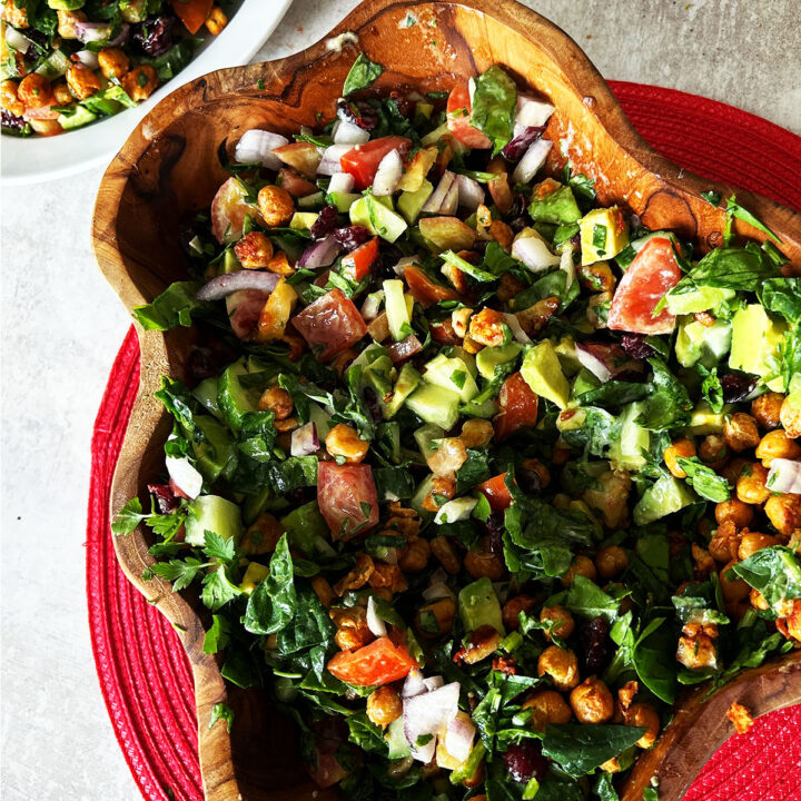 Roasted Chickpea Salad