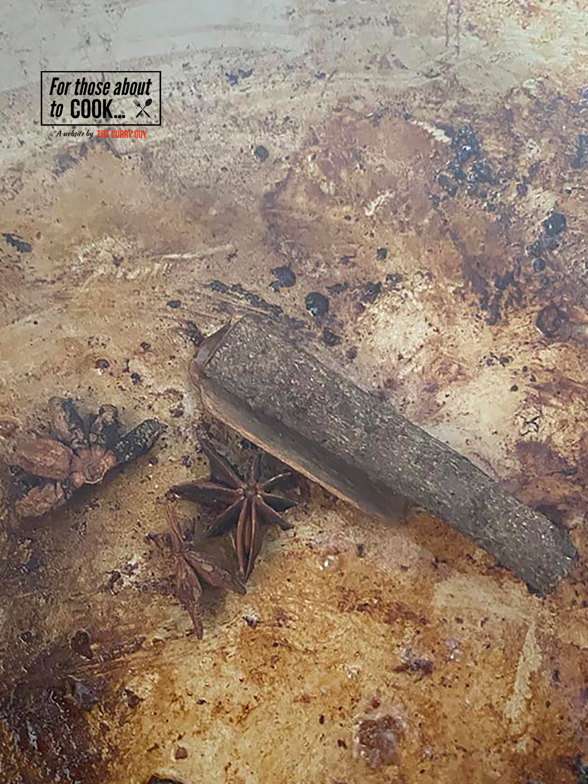 Infusing whole spices into oil
