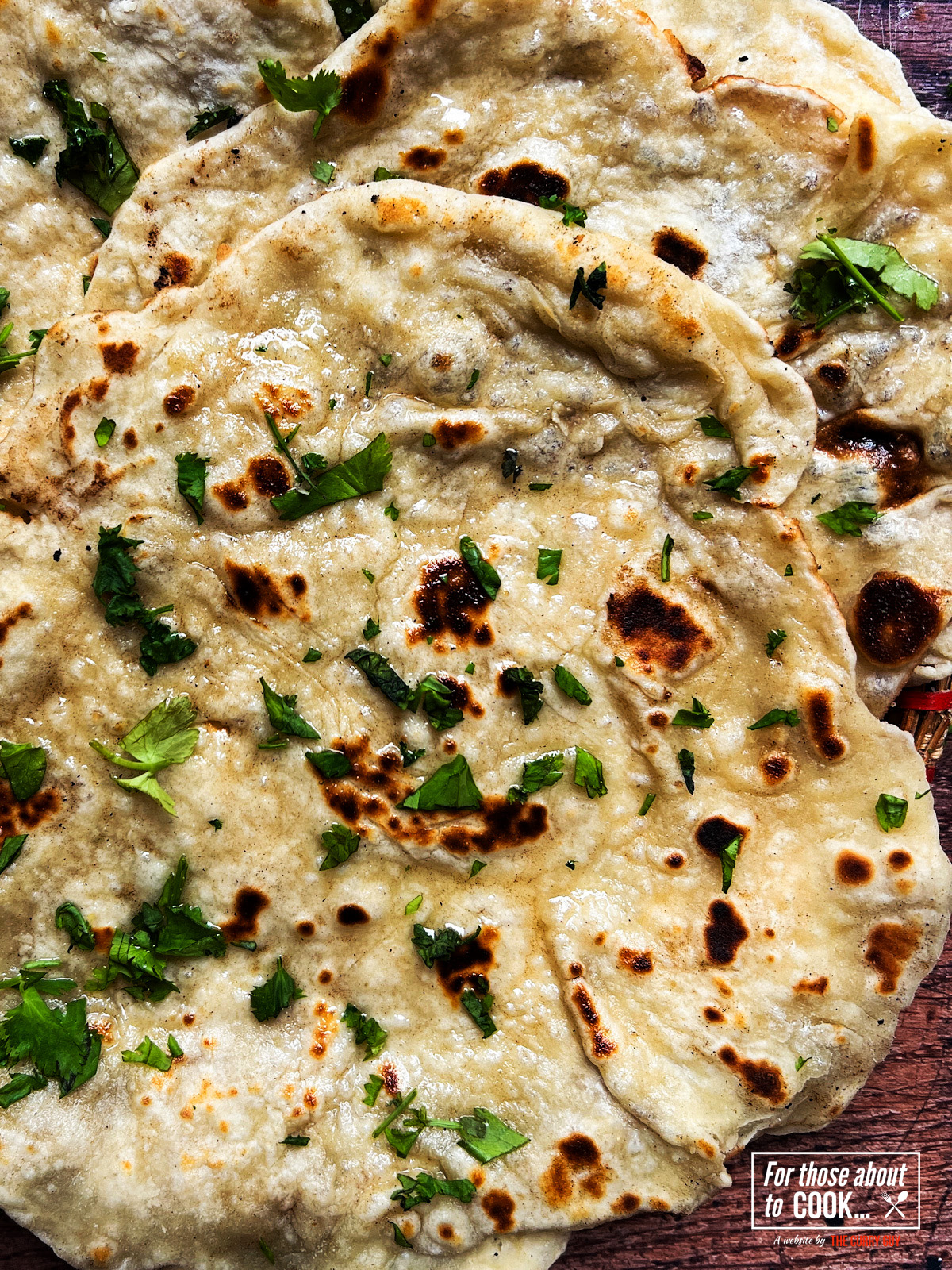 Thinner naan bread