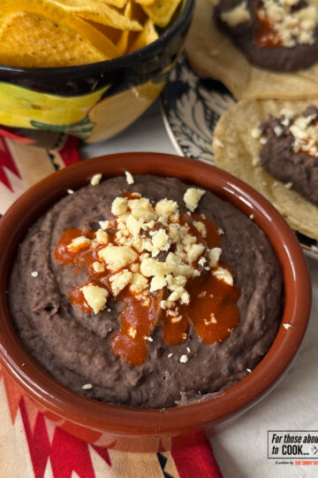 Refried Black Beans