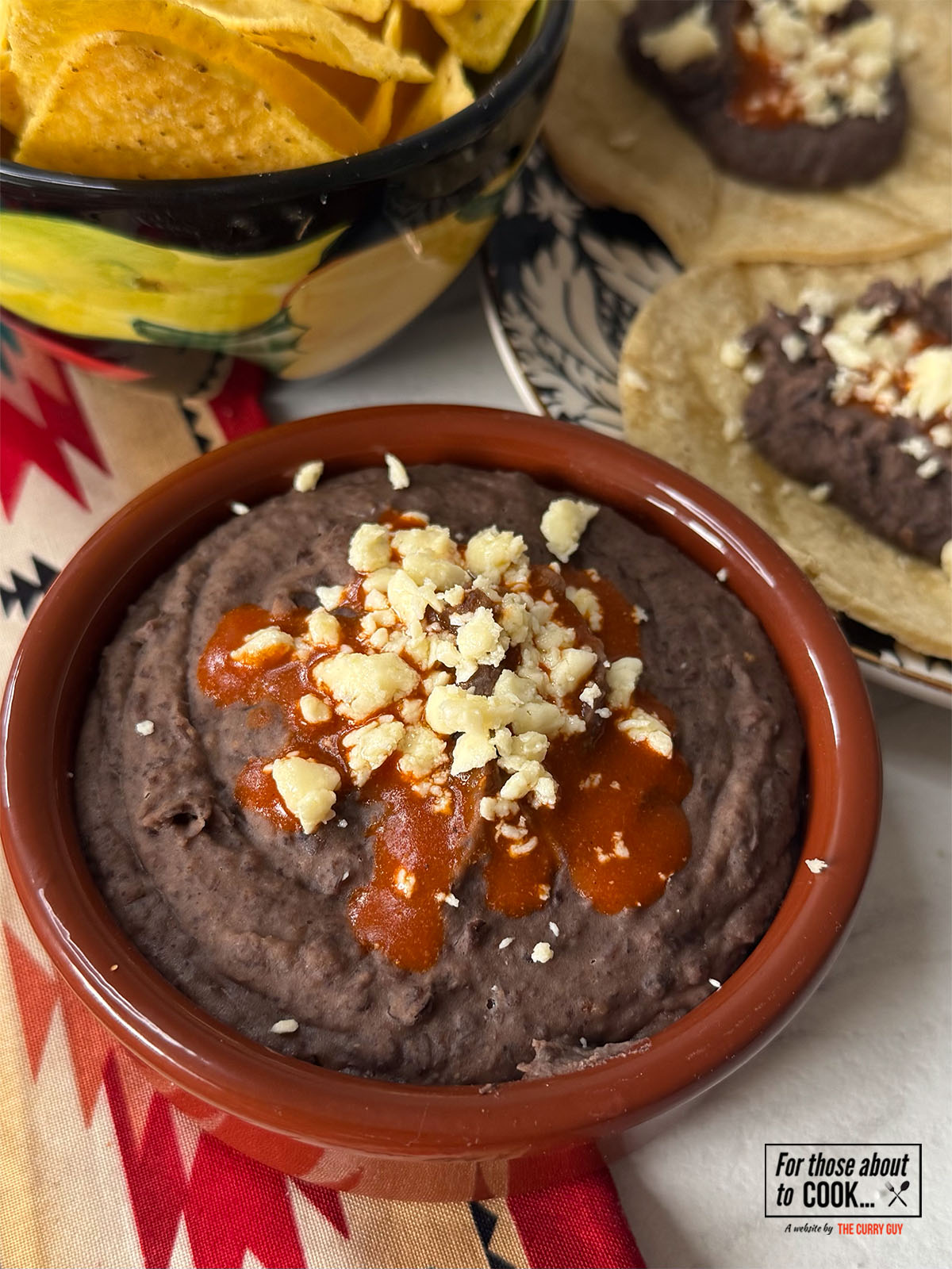 Refried Black Beans