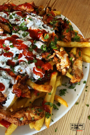chicken loaded fries