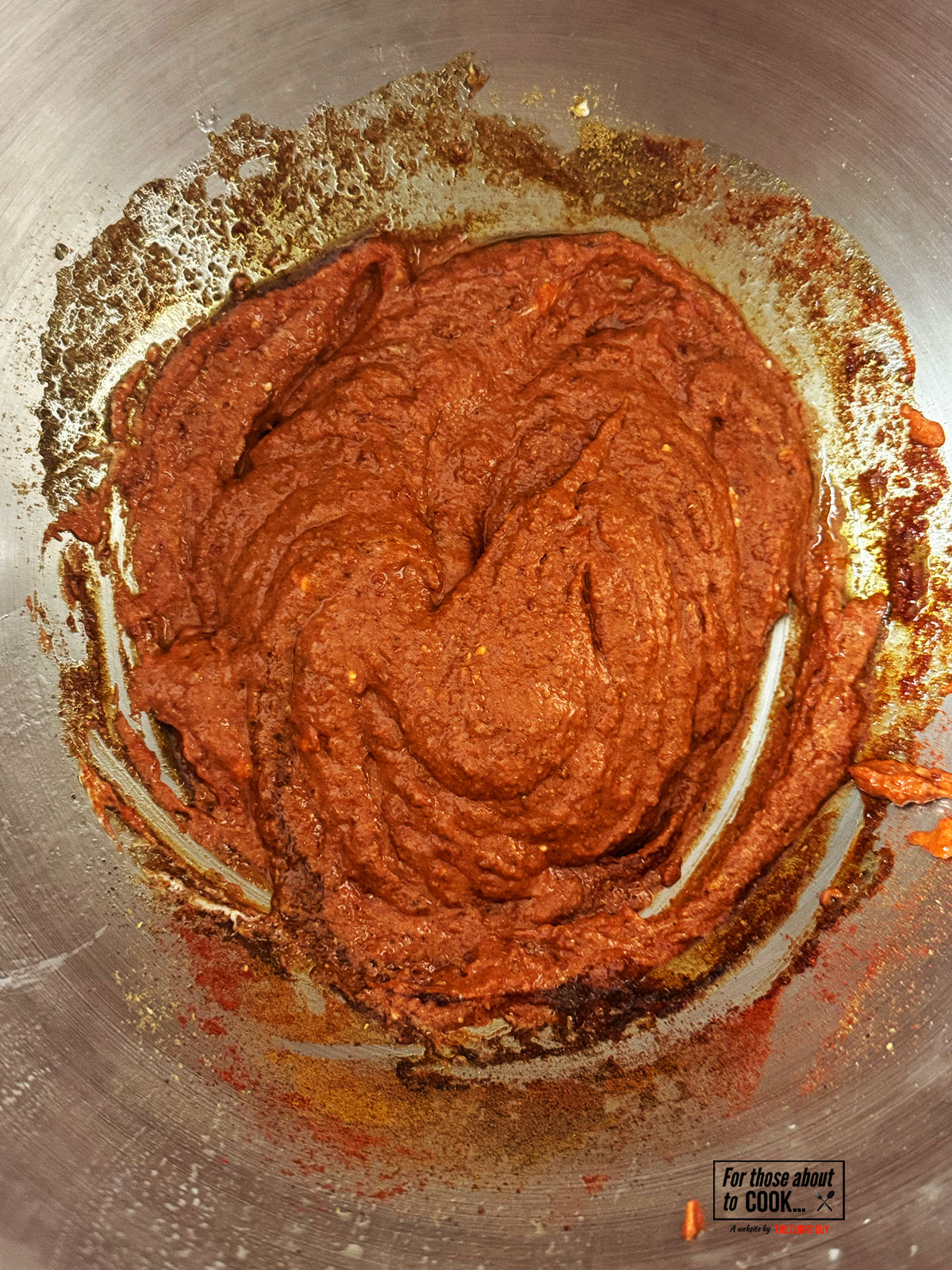 shawarma marindade in a bowl